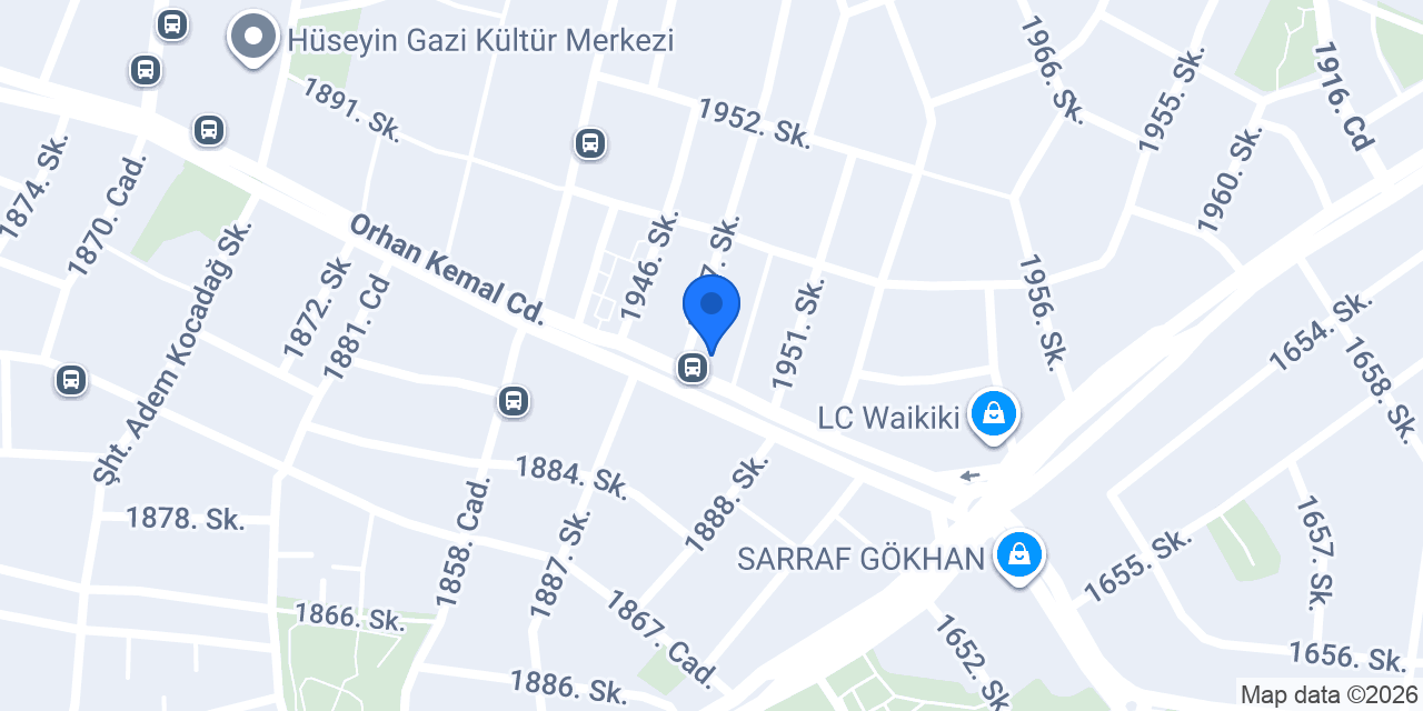 Coşar Optik konumu