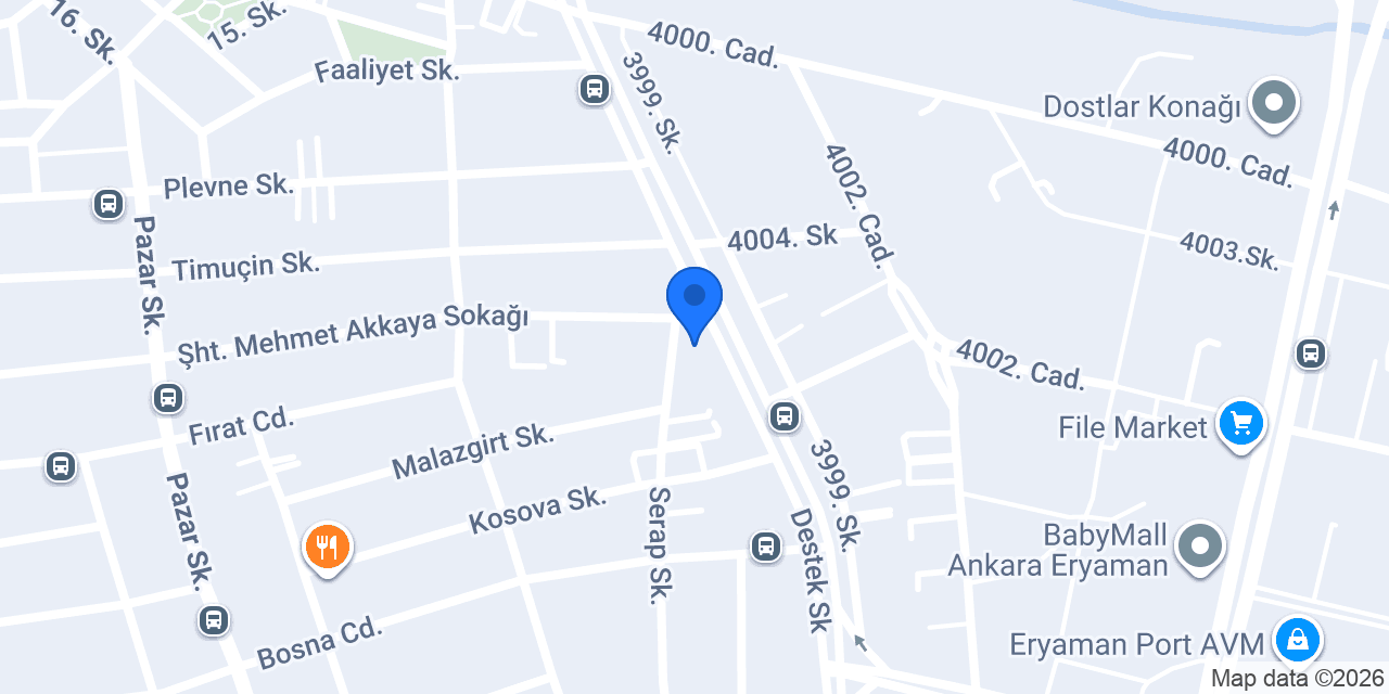 Şehit Uzman Çavuş Mustafa Çinik Parkı konumu
