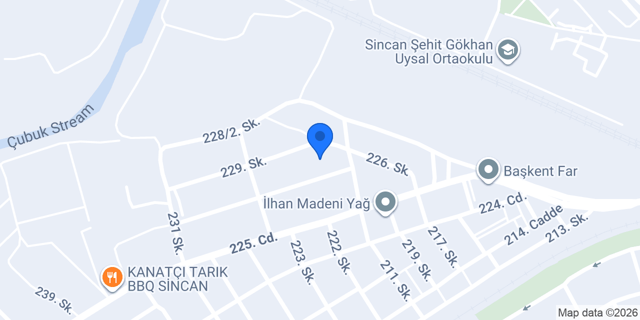 Yılmaz Cam Sanayii konumu