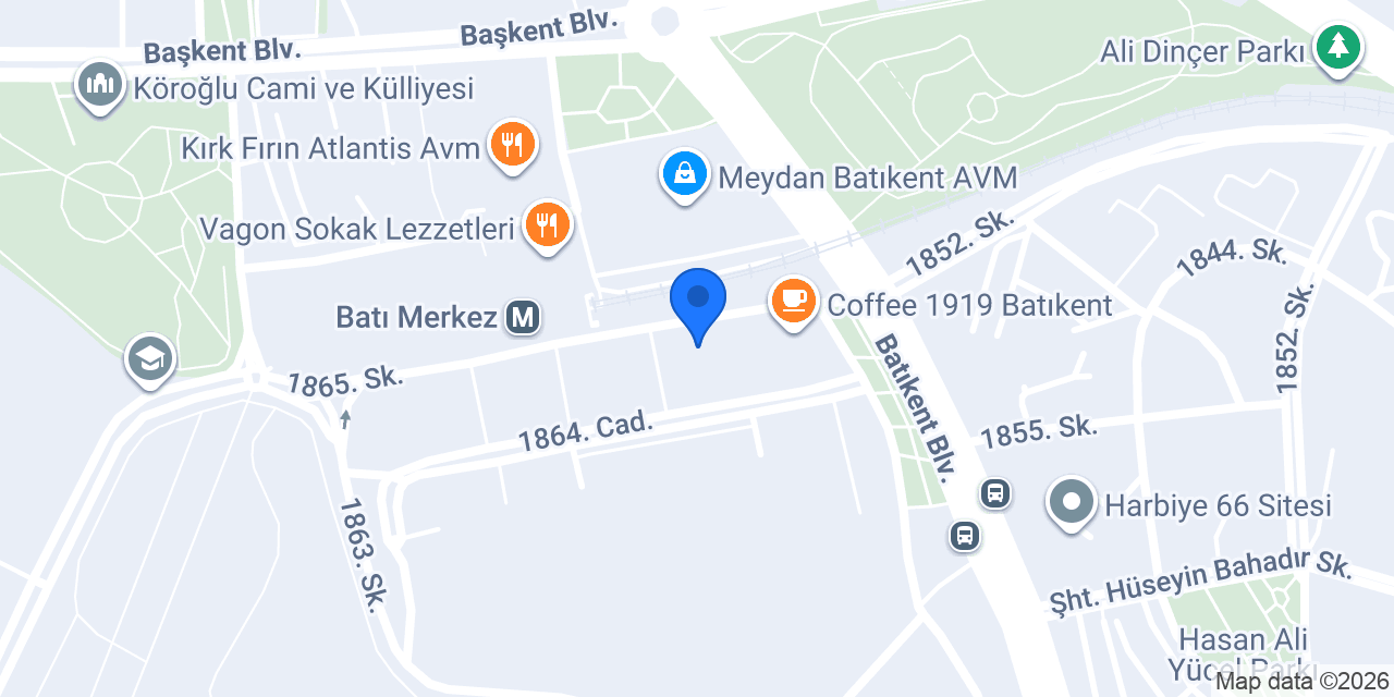 GAZİ OPTİK konumu