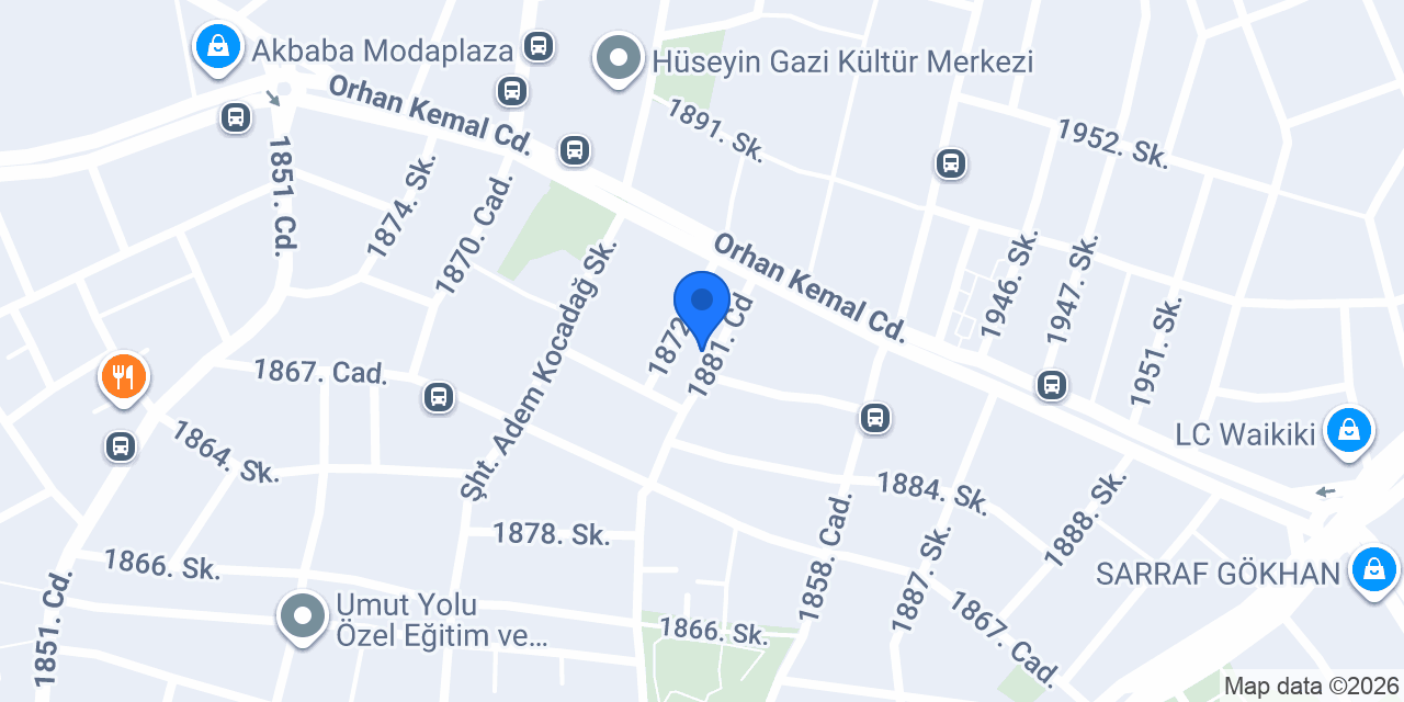 Bilge İnşaat Emlak konumu