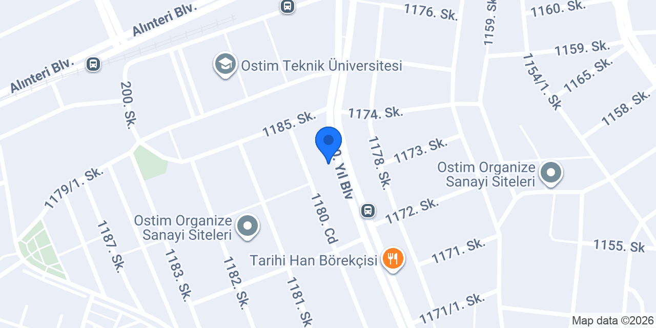 Murat Matbaa Ofset Tipo Dijital konumu