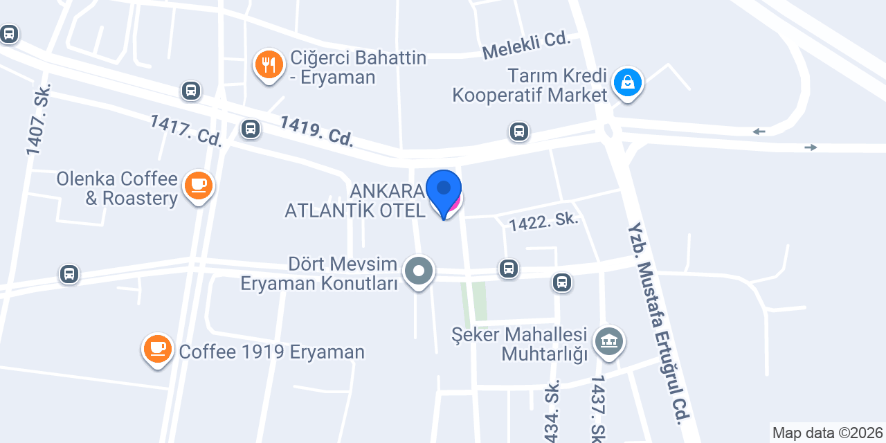 ankara etimesgut eryaman otel hotel konumu