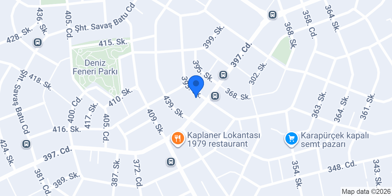 Çınar Market konumu