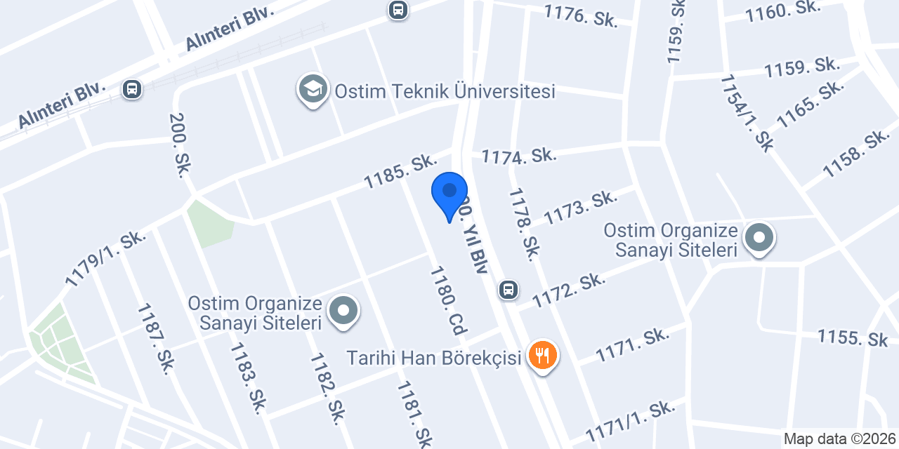 Şeffaf Reklam konumu