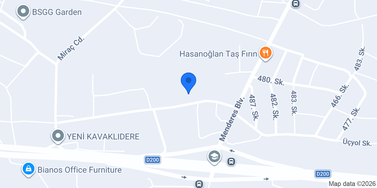 Elmadağ Asaf vinç konumu