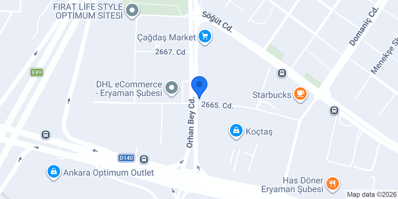 Eryaman Çiçekçilik konumu