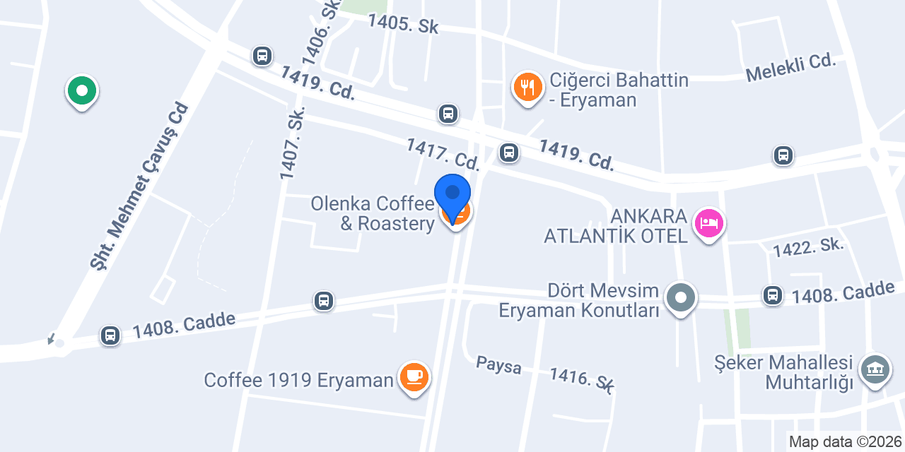 Sütlüce Kadayıf Ankara Eryaman konumu