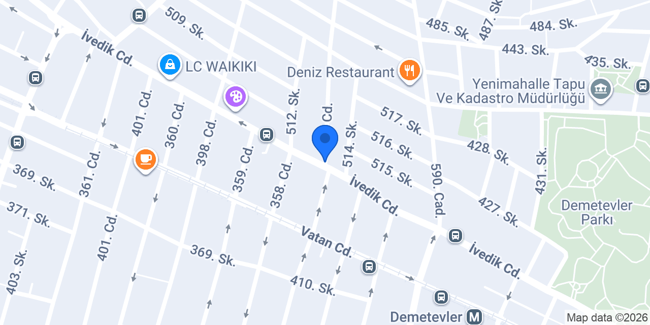 KADEH TEKEL GIDA konumu
