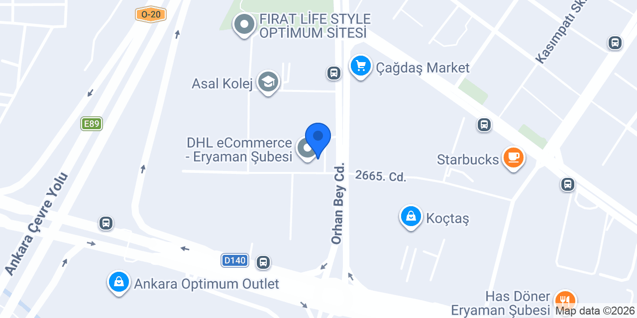 Eryaman Halı Yıkama konumu