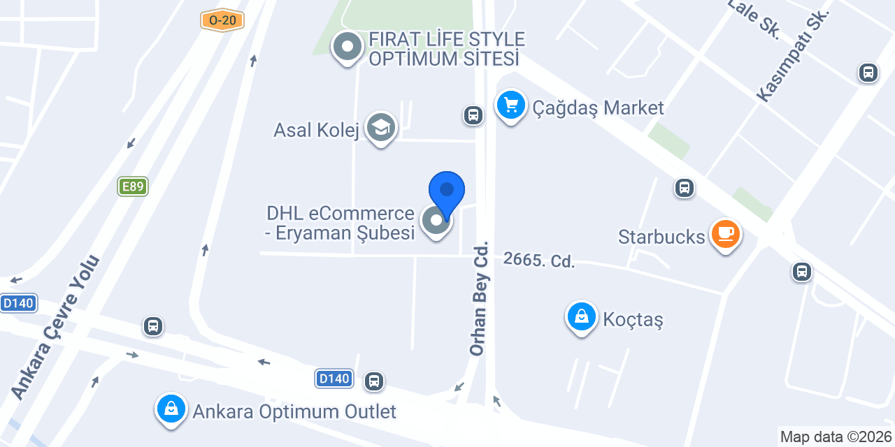 Defne Sürücü Kursu konumu