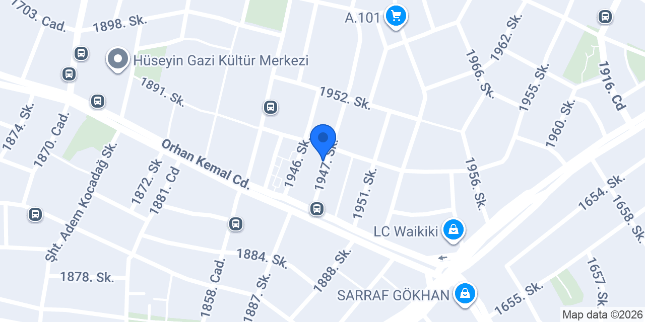 İnci Terzi & Çeyiz Evi konumu