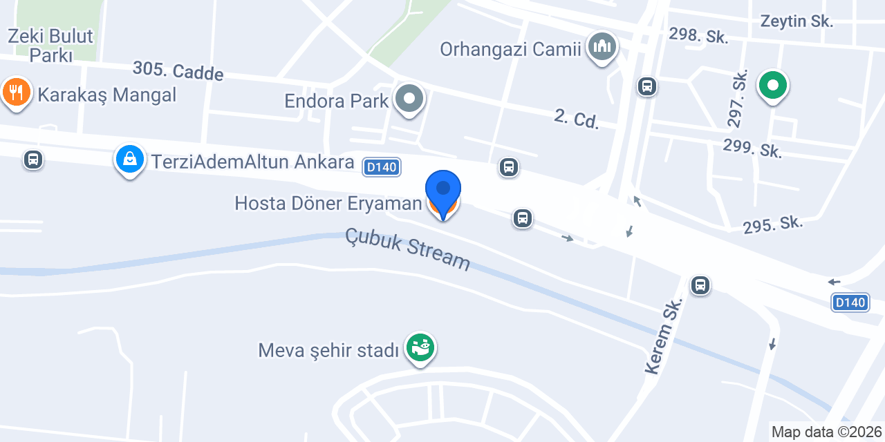 Hosta Döner Eryaman konumu