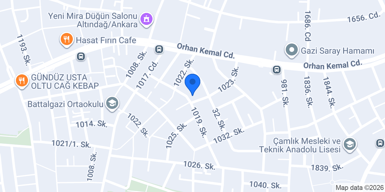 Ümit Market konumu