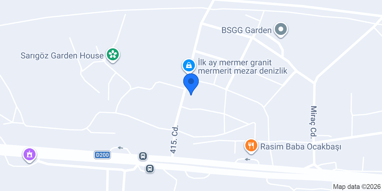Ugur Ticaret Mermerci konumu