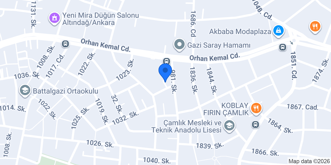 Milyoncu Hayat Temizlik konumu