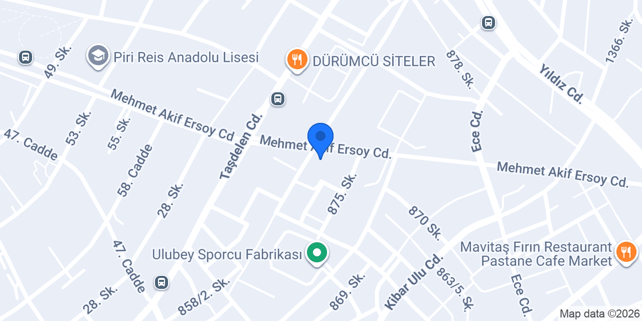 Takım Masa Sandalye konumu