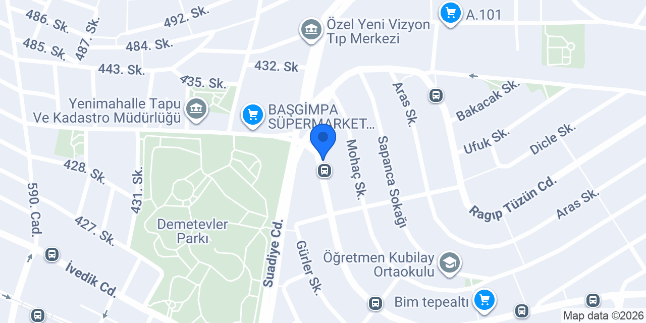Öztuna Pastanesi konumu