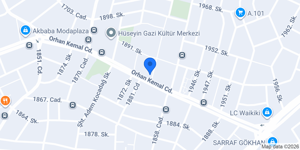 Rüştü Erkek Kuaförü konumu