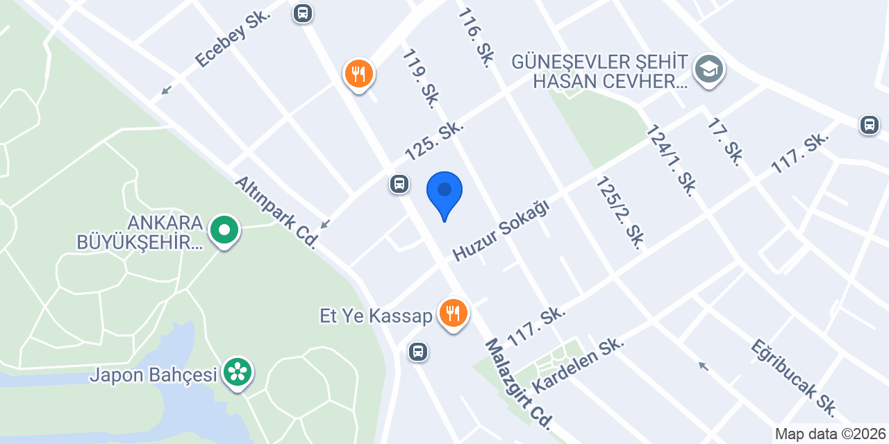 Pizza Time Güneşevler konumu