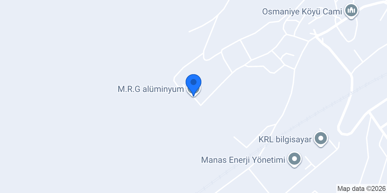 M.R.G alüminyum konumu