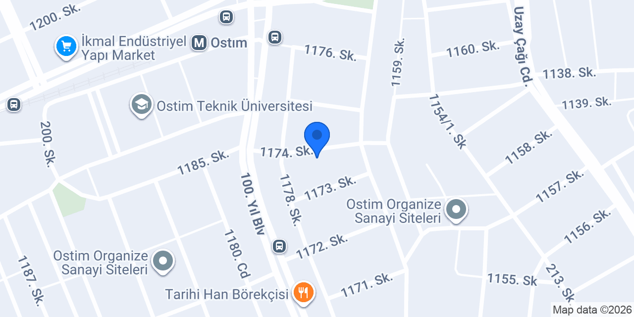 Genç Dinamik Hırdavat Civata konumu