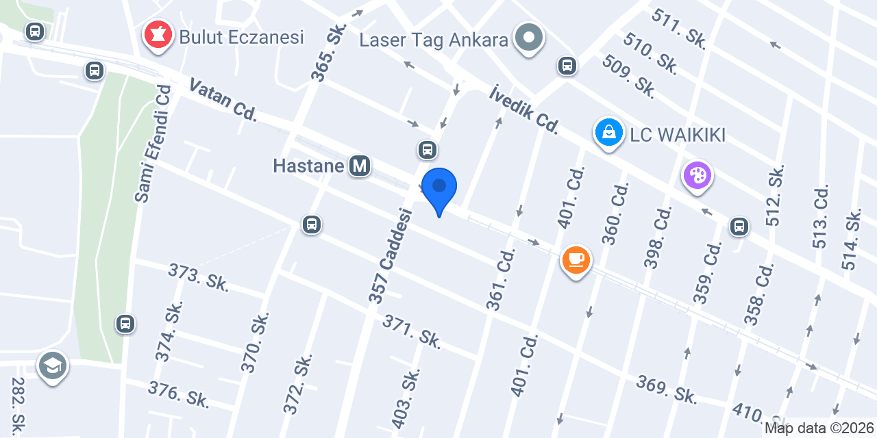 Demetevler Mahallesi, 357. Caddesi 11/D, Yenimahalle/Ankara konumu