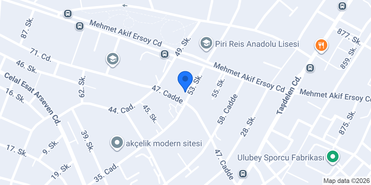 Ali Ersoy Kreşi konumu