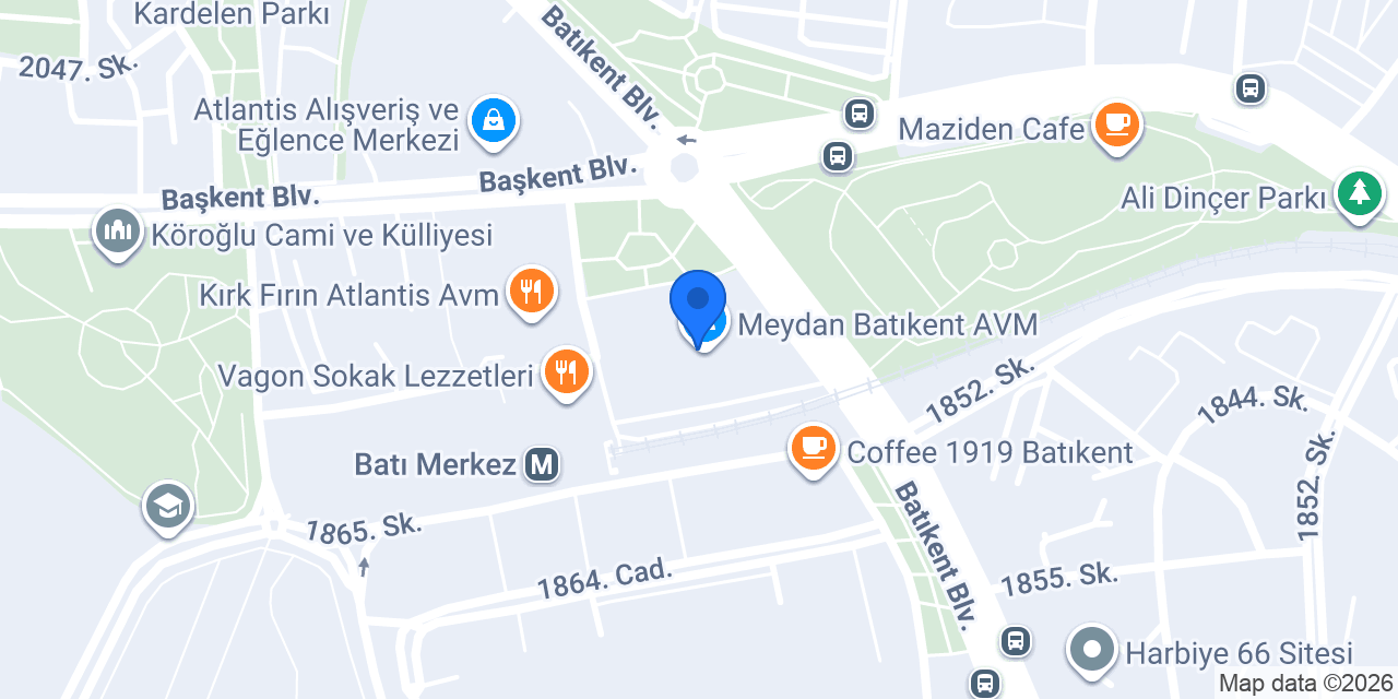 Taksim Oyuncak konumu