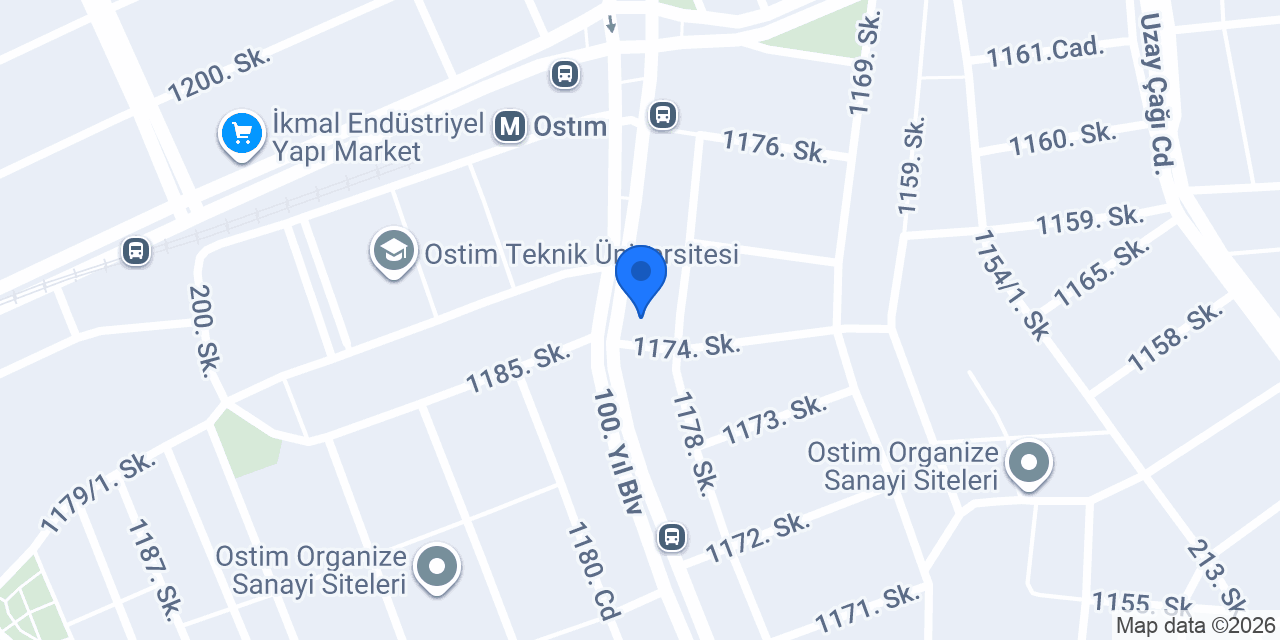 MAXİGOLD OSTİM konumu