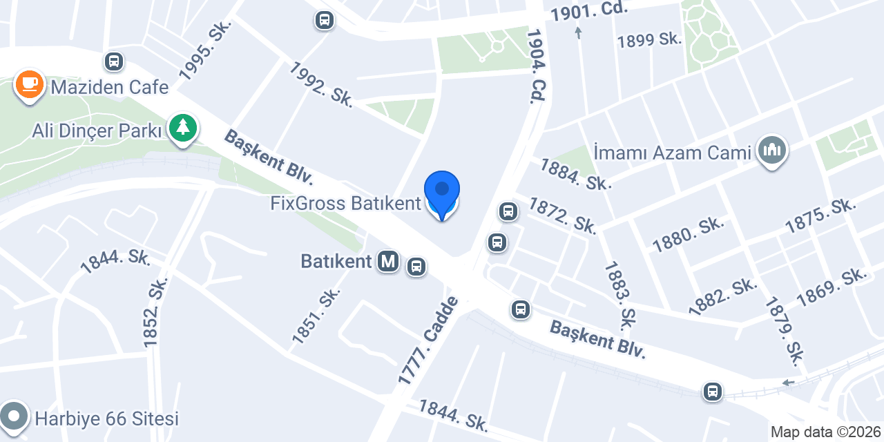 FixGross Batıkent konumu