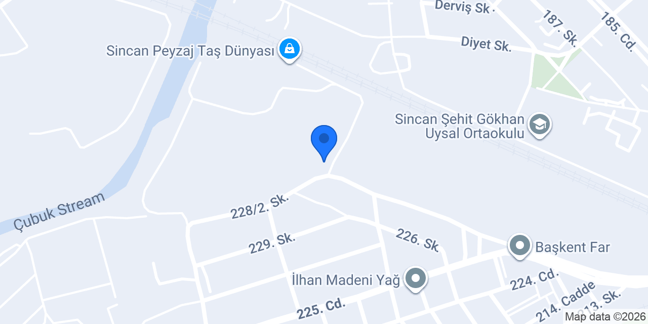 Ankara tanker su konumu