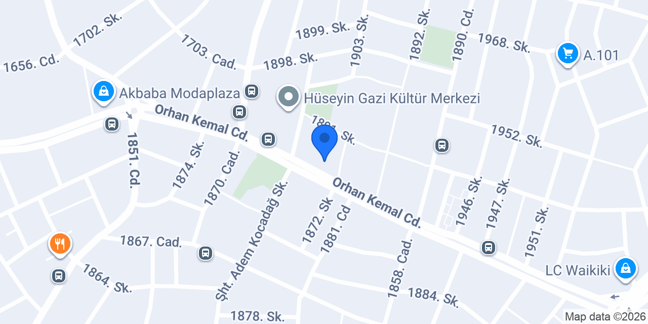 Ahsen Eczanesi konumu