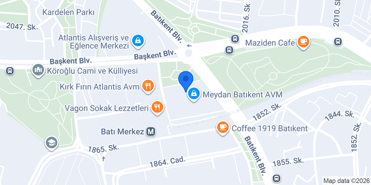 AKTAR-ZEL - Batıkent Aktar konumu
