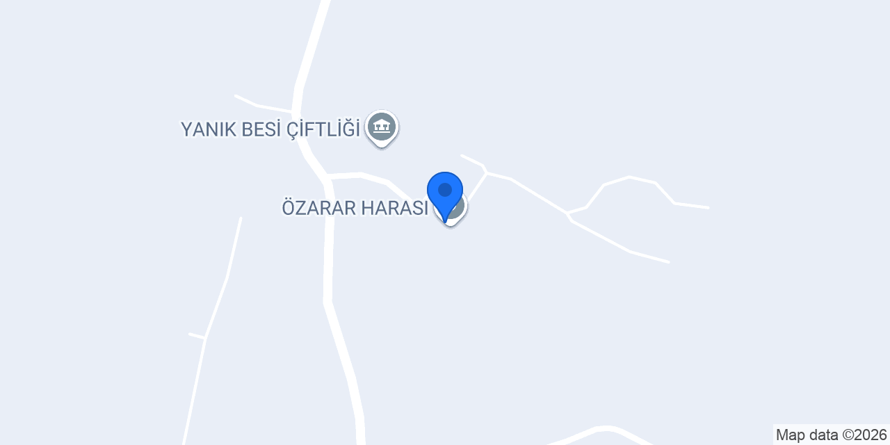ÖZARAR HARASI konumu