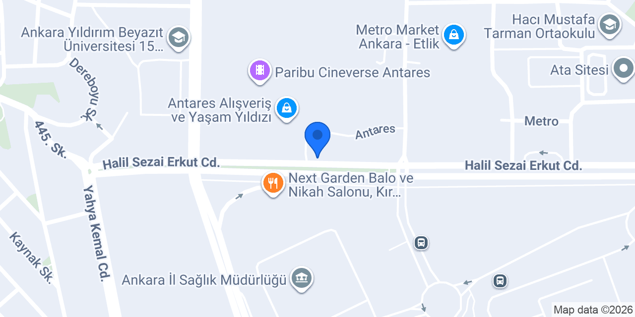 Antares Taksi konumu