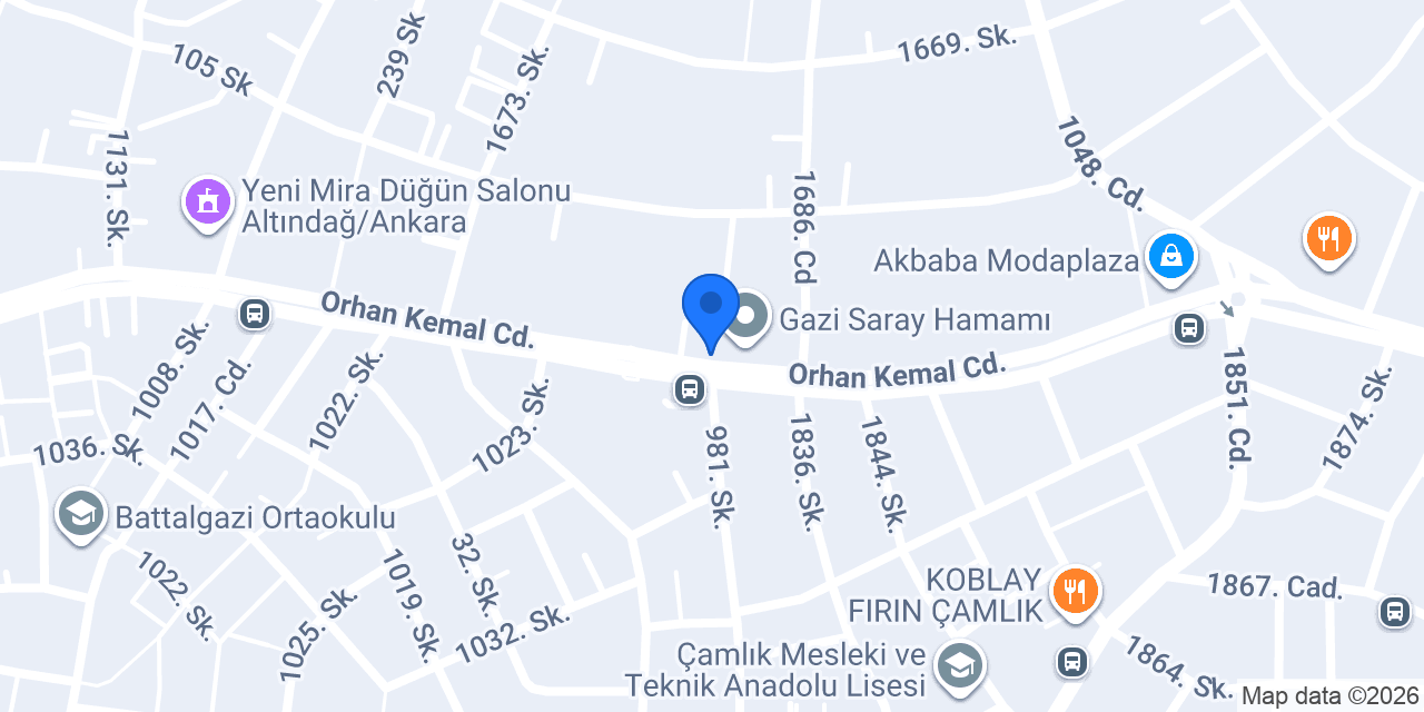 Samatlı Erkek Kuaförü konumu