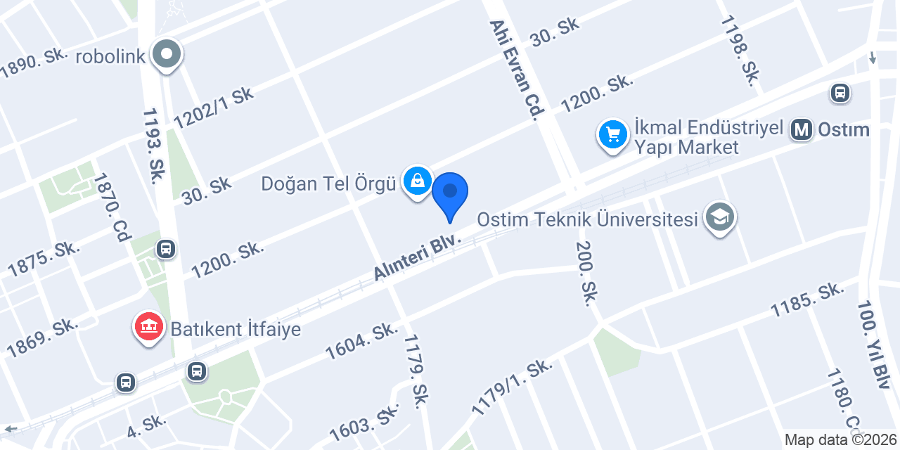 Başak Hırdavat Ltd.Şti. konumu