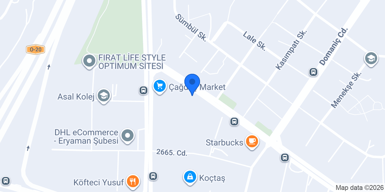 Rafü Market konumu