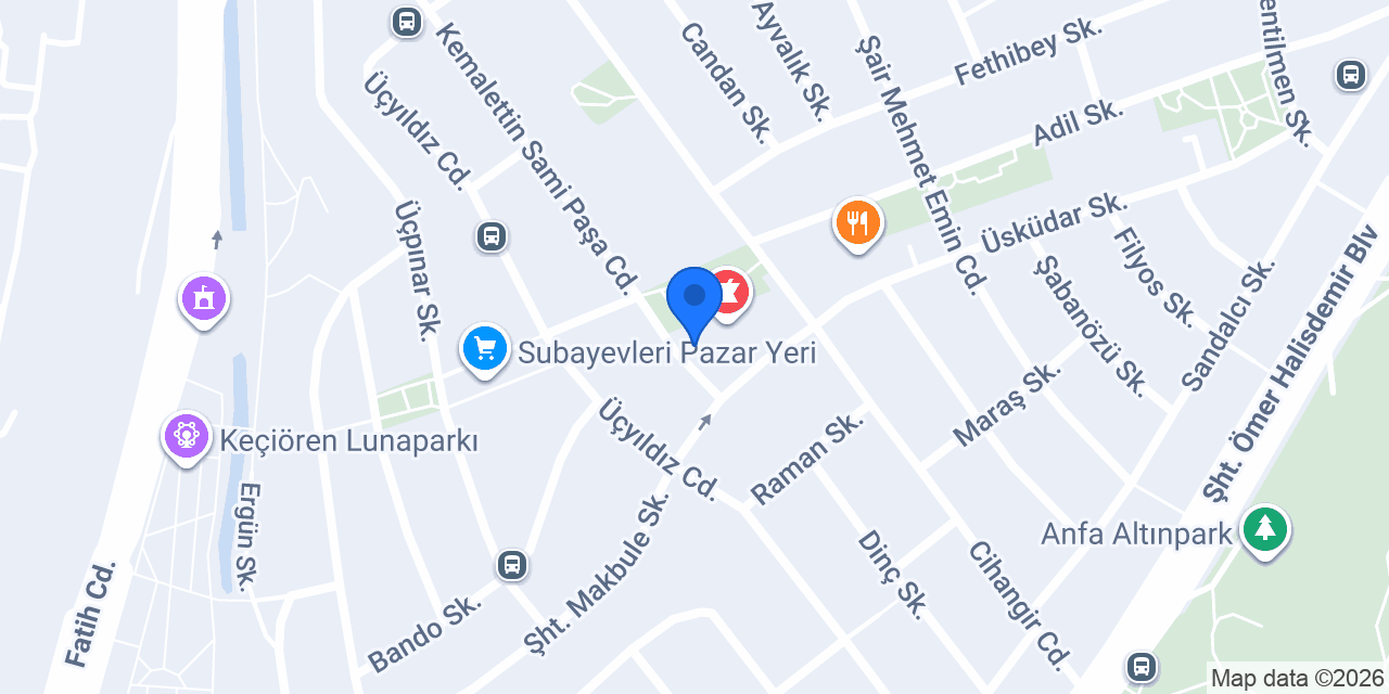 Kavacık Polis Merkez Amirliği konumu