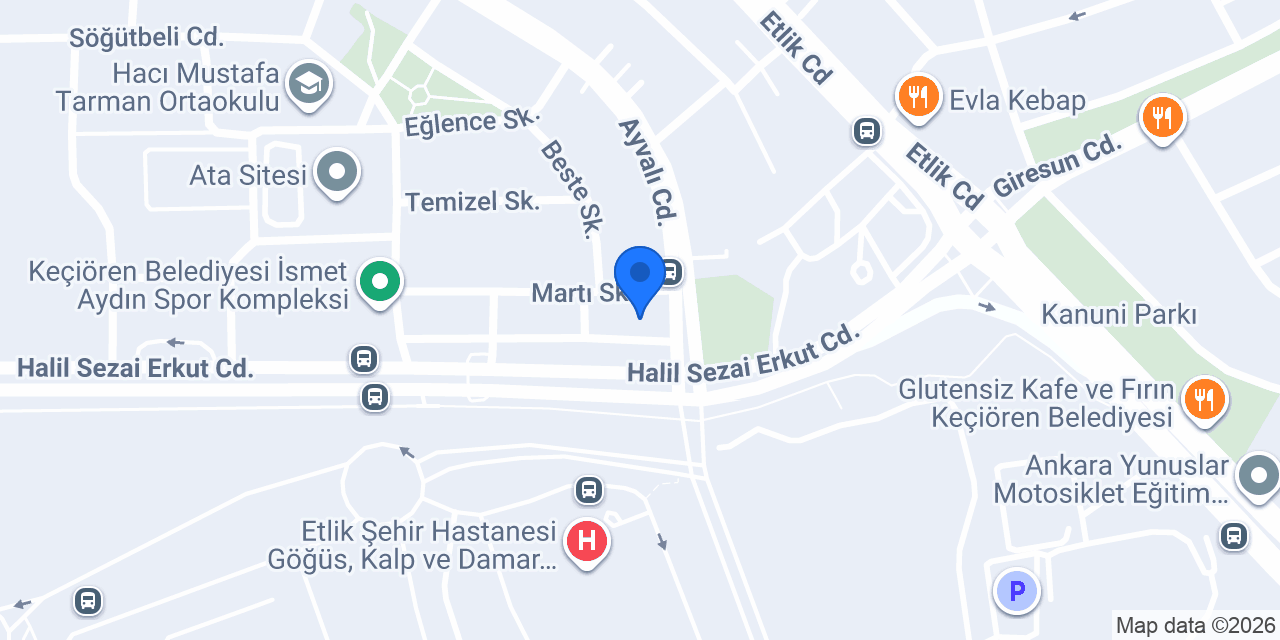 Etlik Miray Eczane konumu
