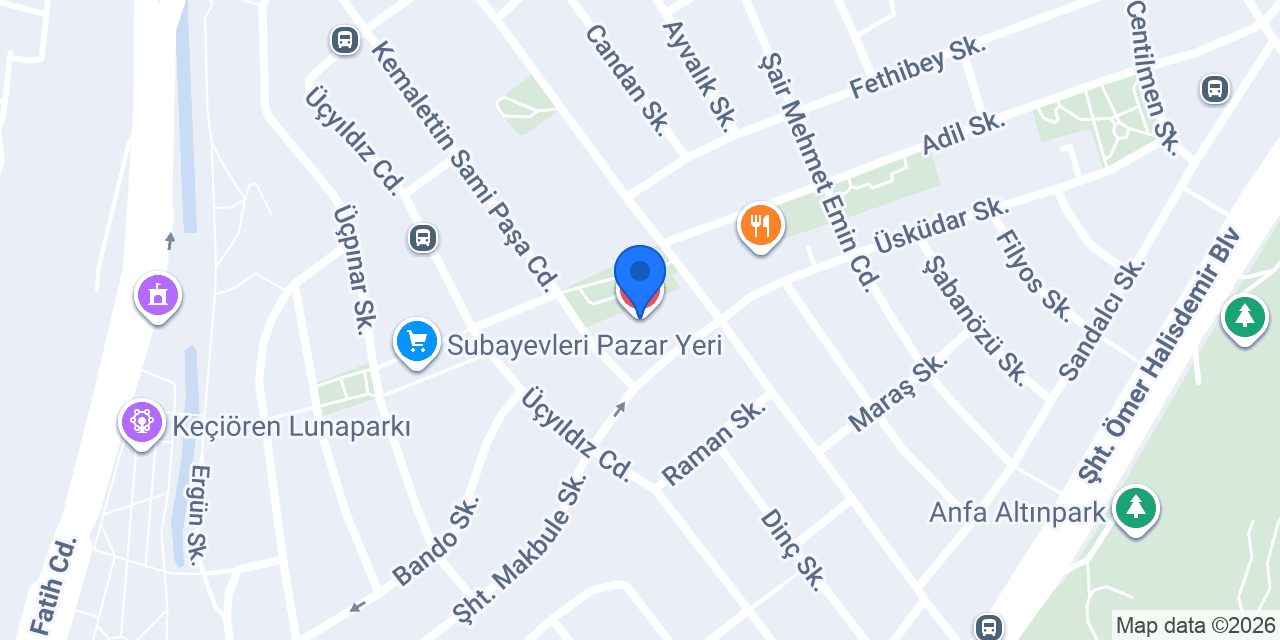 Can Erkek Kuaförü konumu