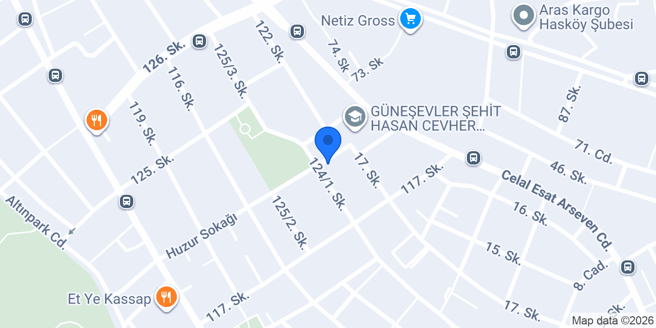 Komagene Etsiz Çiğ Köfte konumu