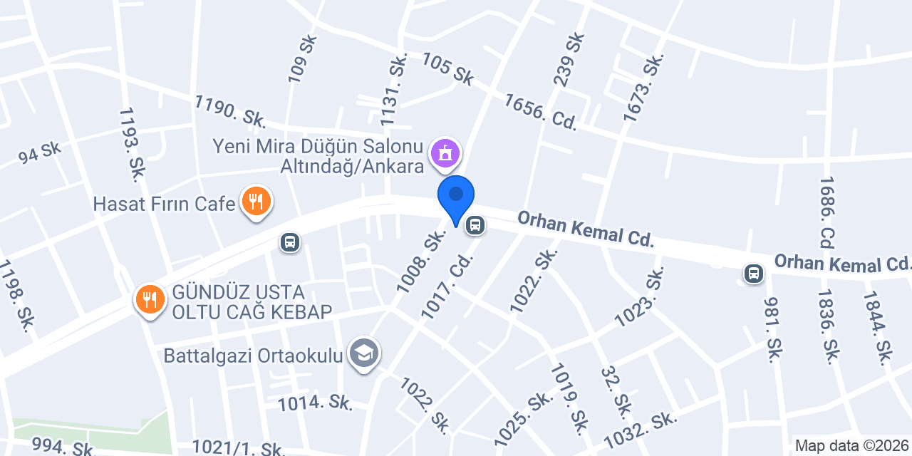 Özgüven pide& kebap konumu
