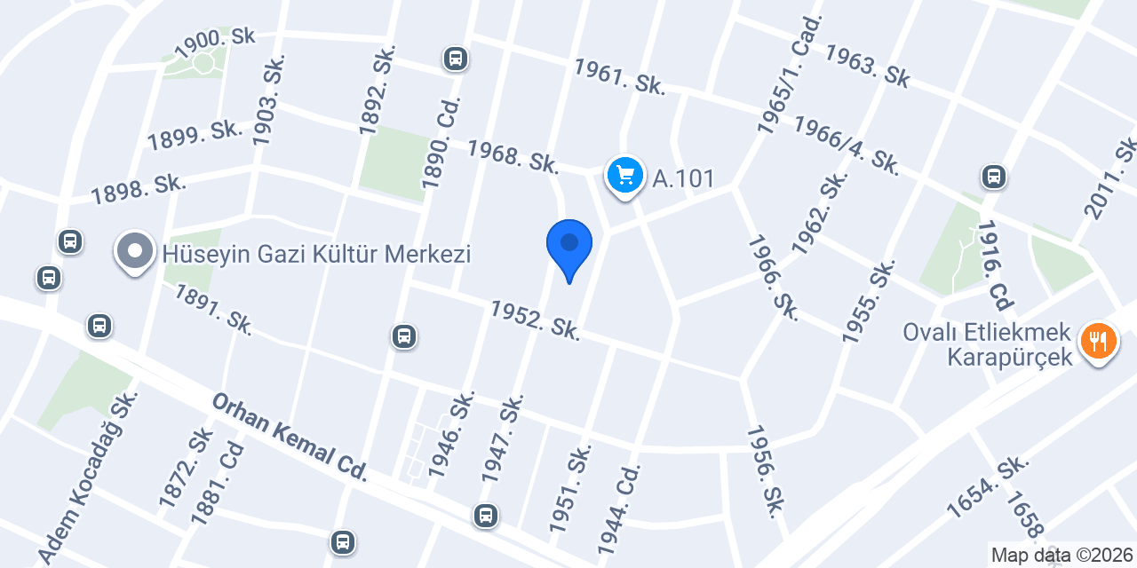 Tamer Oto Lastik konumu