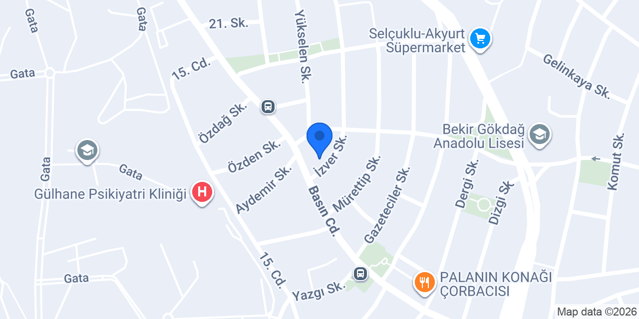 Çamaltı Pasta Cafe konumu