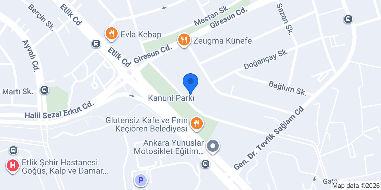 Keçiören çilingir konumu
