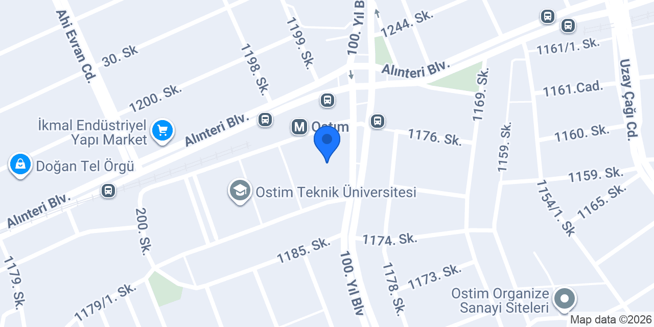 Fibabanka Ostim Şubesi (Ticari) konumu