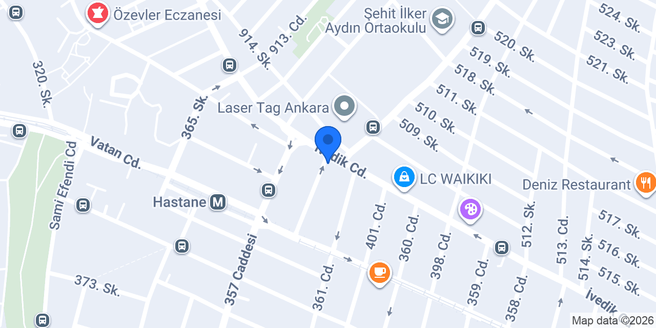 Gökel Hukuk Bürosu konumu