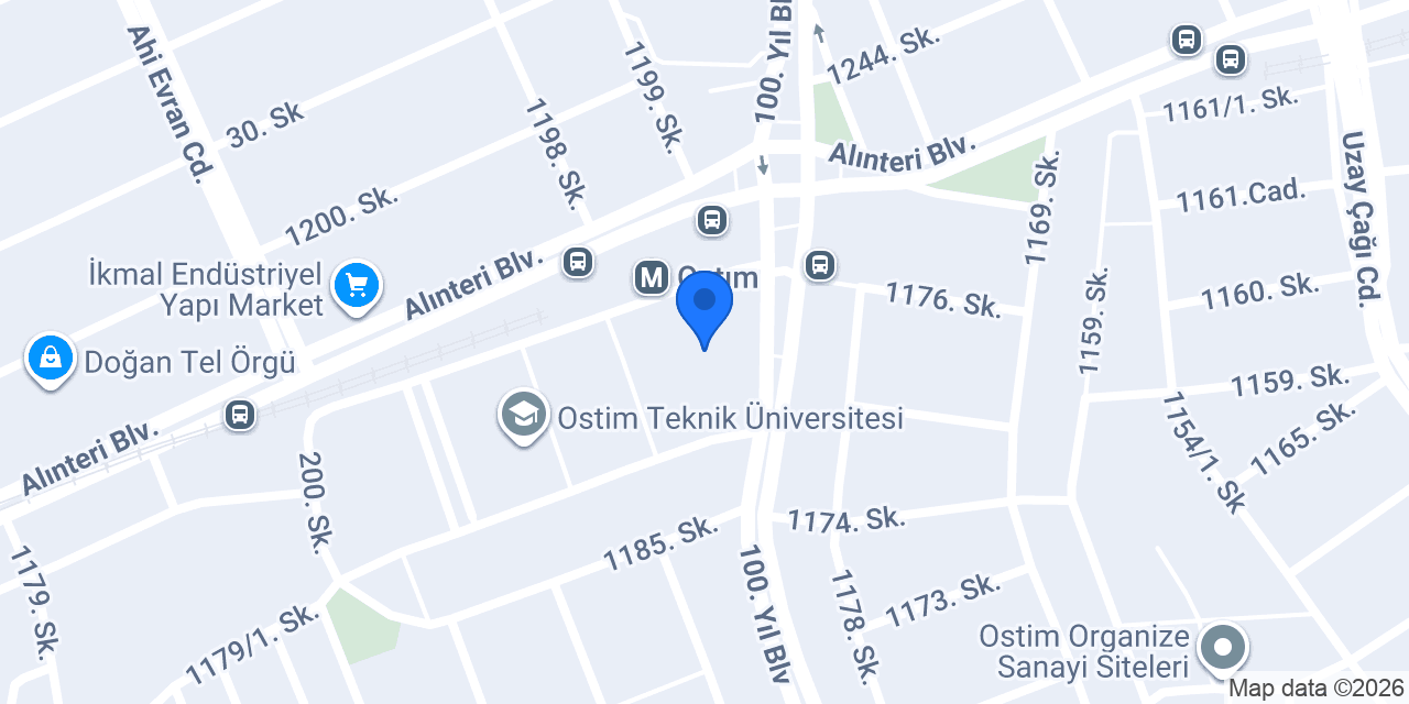 Çabuk Mühendislik konumu